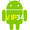 Aplicativo VIP34 para Android